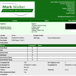 Mark Walker Grounds Maintenance POD Report